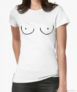 Cotton t-shirt "Women's Breasts" - купить на Ярмарке Мастеров - I9J99COM T-shirt