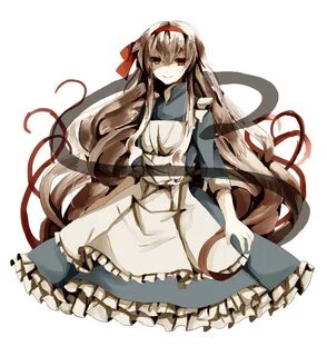 Safebooru - 1girl chomachi dress kagerou project long hair m