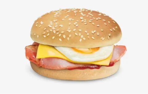 Bacon Clipart Egg Roll - Cheeseburger - 640x480 PNG Download