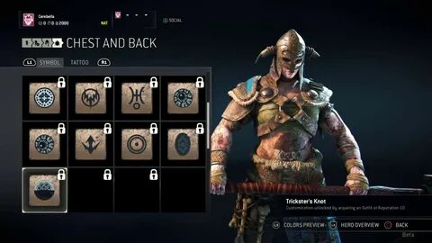 For Honor Beta - Female Raider Customization QUICK LOOK THRO