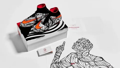 Бутсы NIKE HYPERVENOM "OUSADIA ALEGRIA" LTD EDITION BOX