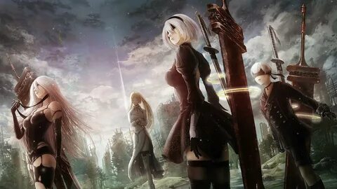 4k Nier Automata Game Art Wallpapers - Wallpaper Cave