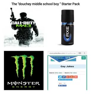 Douche Starter Pack - Runt Of The Web