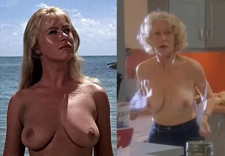 Helen Mirren topless at ages 24 and 58 - Other Crap