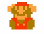 Mario Picture Smb1 - 8 Bit Mario Dies Transparent PNG Downlo