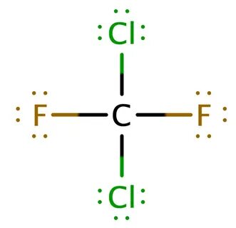 Ccl2f2 Lewis Structure 10 Images - Cf2cl2 Polar Or Nonpolar 