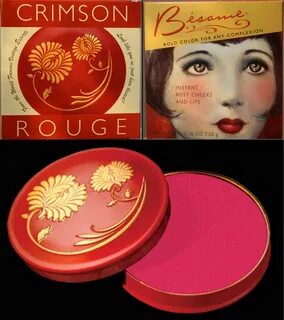 Product Review: Bésame Crimson Cream Rouge - My Vintage Love