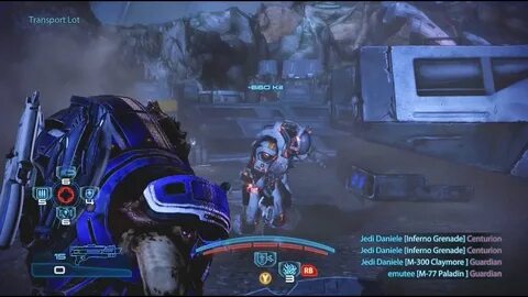 Mass Effect 3 - Krogan Soldier Build vs Cerberus (Gold/Fireb