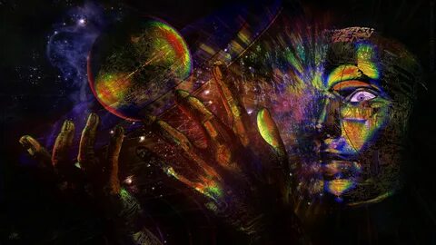surrealist trippy pictures psychedelic cg digital art sci fi