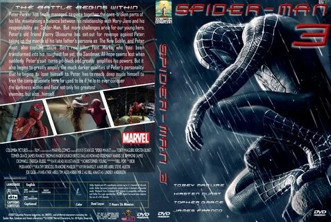 COVERS.BOX.SK ::: spiderman 3 dvd cover + label - high quali