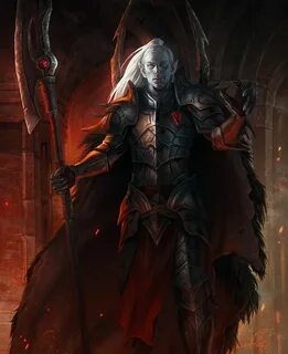 The Knight Elves fantasy, Fantasy warrior, Drow male