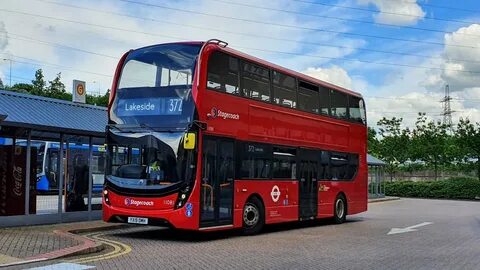 Journey on London Bus Route 372 - 11081 (YX19OMH) - YouTube