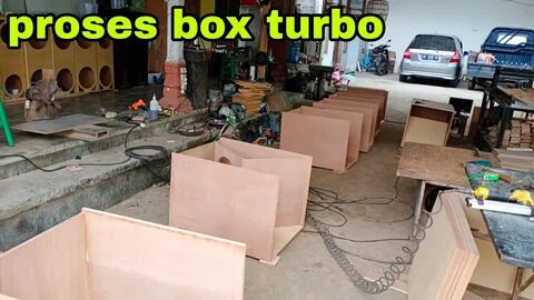 Proses box turbo 18 inch - YouTube