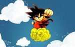 Goku and his Nimbus Cloud