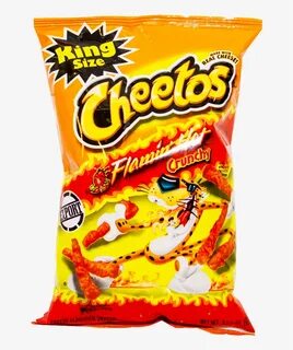 Cheetos Chips Flamin Hot Crunchy PNG Image Transparent PNG F