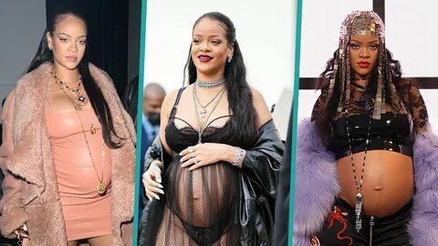 Rihanna's Jaw-Dropping Maternity Style At Milan And Paris Fashion Week: All Her 