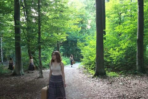 Das Mädchen Im Wald Mer3de Flickr