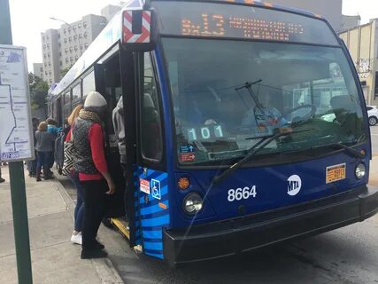 Bx13 Bus Passengers Boarding The Bus - JARLINKS