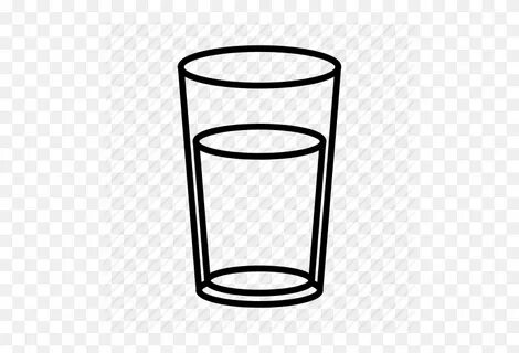 Glass Cup Of Water Clipart - K0nem