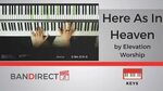 Here As In Heaven Piano Instrumental Elevation Worship Medit