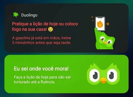 Senshi the Based 💊 on Twitter: "duolingo quer me matar https