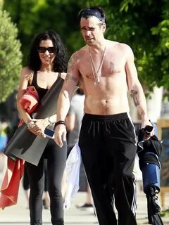 MRVVIP Official: COLIN FARRELL BULGED AFTER YOGA