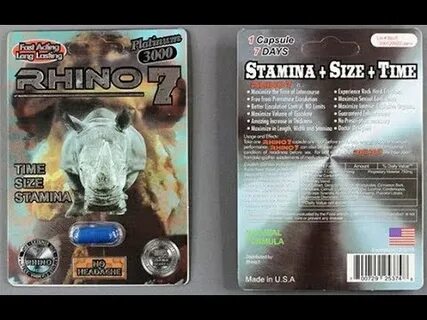 Rhino 7 3000 Pill Review - YouTube