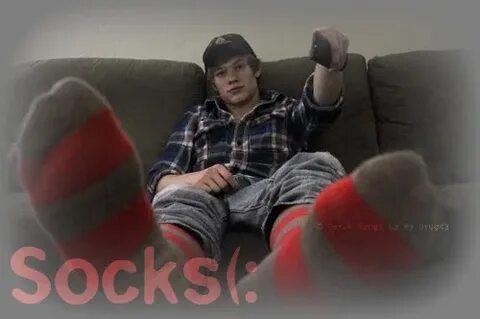 Straight Jock Feet: Lucas Till feet.