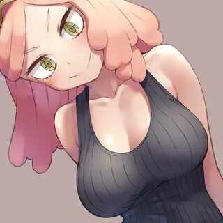 Safebooru - 1girl black shirt blush boku no hero academia br