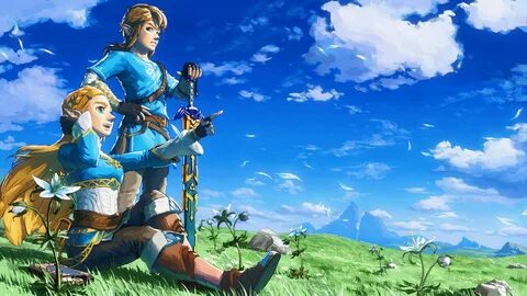 Wallpaper The Legend Of Zelda- Breath Of Wild, Landscape, Ze