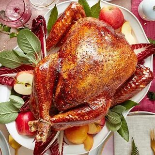 Roast turkey with cider gravy Chatelaine Recipe Turkey recip