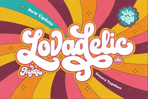 Lovadelic Font - Dfonts