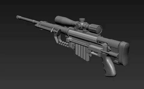 ArtStation - Cheytac M200 Intervention Sniper Rifle