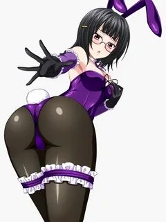 "Sona Sitri Bunny Anime Girl Booty High School DxD " Sticker