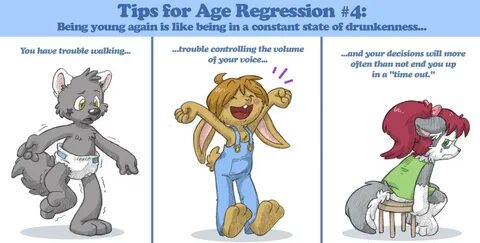 Tips for Age Regression #4 Drunk art by NicolaiBunny by Kamm
