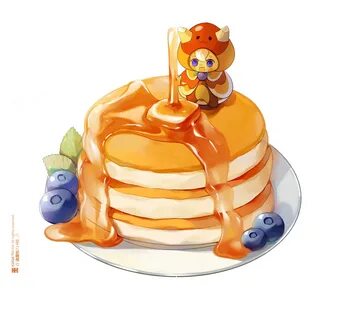 Pancake Cookie - Cookie Run - Zerochan Anime Image Board