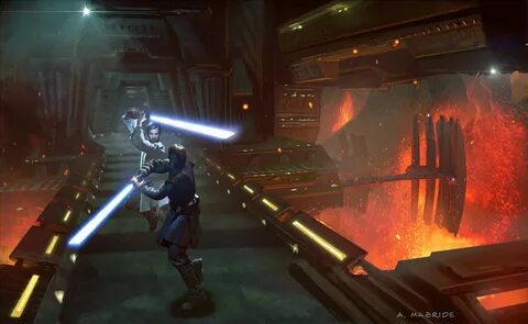 Obi Wan Kenobi Vs Anakin Skywalker Desktop Wallpapers - Wall