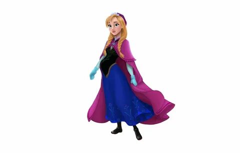 Princess Anna Anna Frozen 2D Png - Clip Art Library