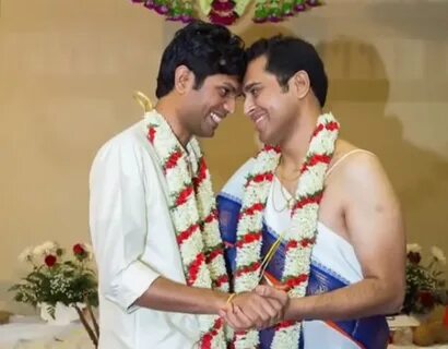 Two gay Indian American men of Malayalee origin get married 