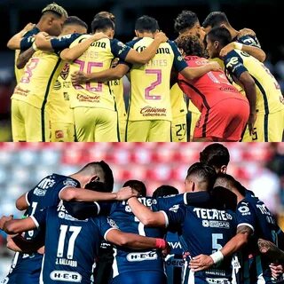 Invictos's tweet - "América vs Rayados. La Quinta del Monter