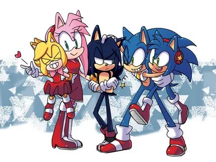 Family Gathering by AgentSkull Sonic fan characters, Sonic f