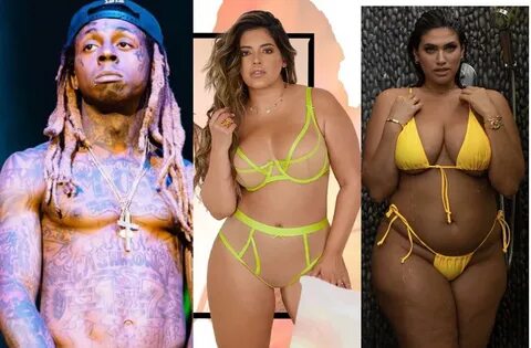 Rapper, Lil Wayne moves on with another plus-size model two 