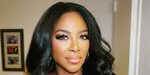 Kenya Moore Shows Off Her Natural 24 Inches-Long, Super Thic