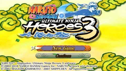 The Best PPSSPP Game Setting Naruto Ultimate Ninja Heroes 3 