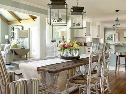 Suzanne Kasler for a Traditional Kitchen with a Kitchendinin