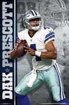 NFL Dallas Cowboys - Dak Prescott 16 Dallas cowboys posters,