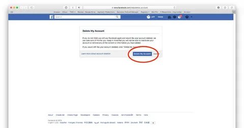 How to Permanently Delete Your Facebook Account - The Mac Ob