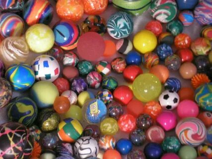 Korbys Bouncy Balls Just a few of the collection that is c. 