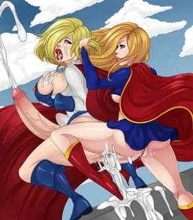 power girl+supergirl HentaiDestiny.com