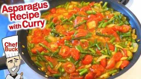 Asparagus Recipe for a tasty Curry - YouTube